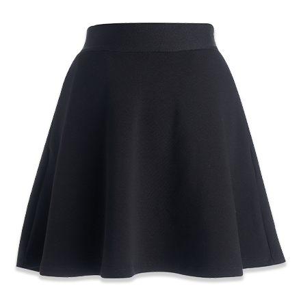 PAR TEE GIRL Skirt-104 / Black