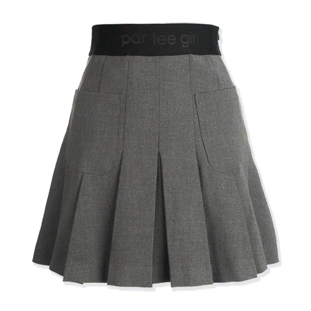 PAR TEE GIRL Skirt -105 / Gray